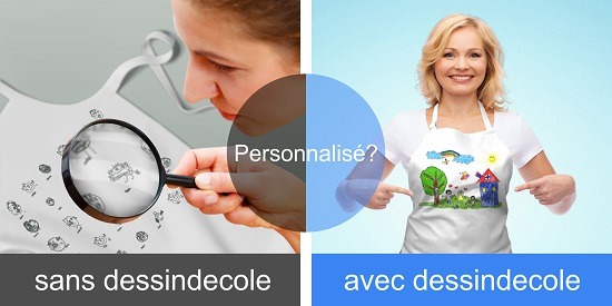 personnalisation avec le dessin unique