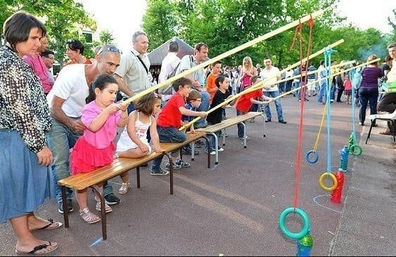 Pêche à la bouteille - kermesse