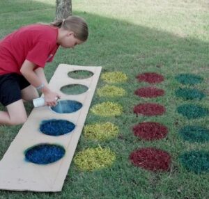 twister dans l'herbe