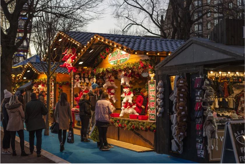 photo marché de Noël