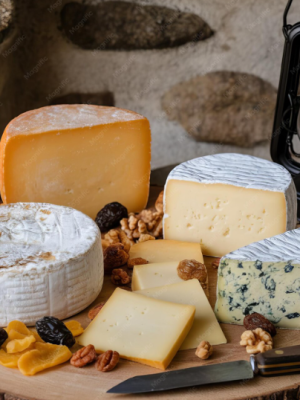 Vente de fromages entiers
